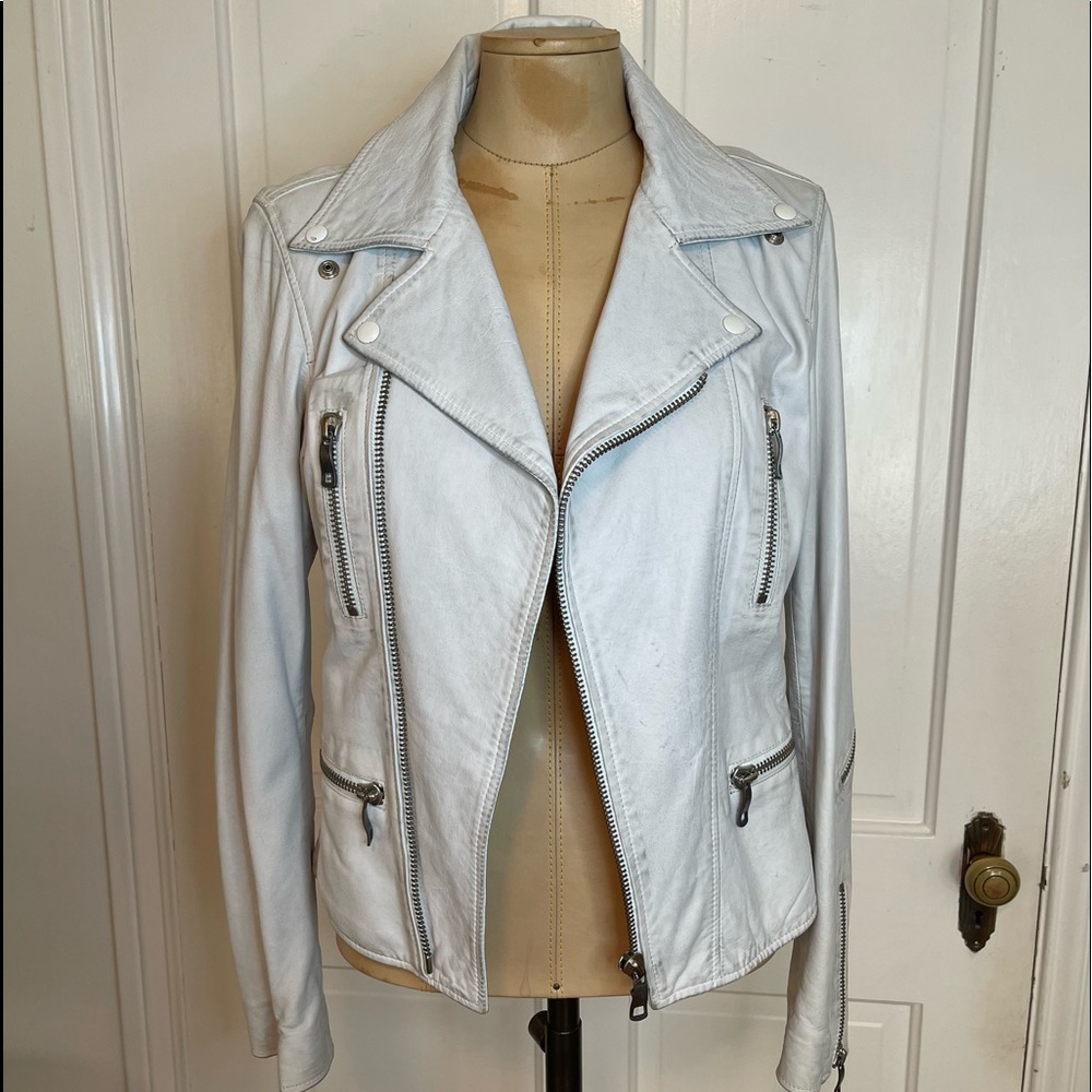 Diesel Classic leather motorcycle jacket